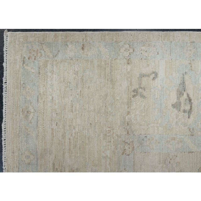 Early 21st Century Oushak Rug 9' x 12'3" For Sale - Image 5 of 8
