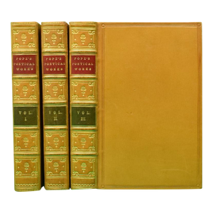 "Pope's Poetical Works: Volumes I, Ii, Iii" 1853 Pope, Alexander