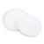 2020s White Lacquer Round Wood Tray Set For Sale - Image 5 of 11