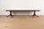 English Henredon Georgian Banded Mahogany Double Pedestal Extension Dining Table, Newly Refinished For Sale - Image 3 of 14
