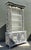 Vintage Shell Encrusted Tall Etagere For Sale In West Palm - Image 6 of 12