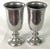 Silver 1960s Royal Wilton Pewter -“Plough Tavern” Goblets - a Pair For Sale - Image 8 of 8