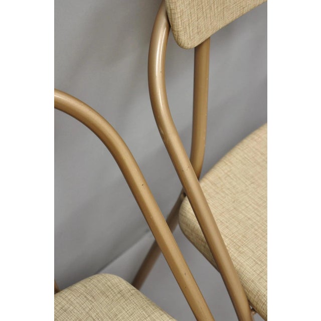 Vintage Hamilton Cosco Stylaire Mid Century Modern Folding Chairs - Set of 4 For Sale - Image 9 of 16