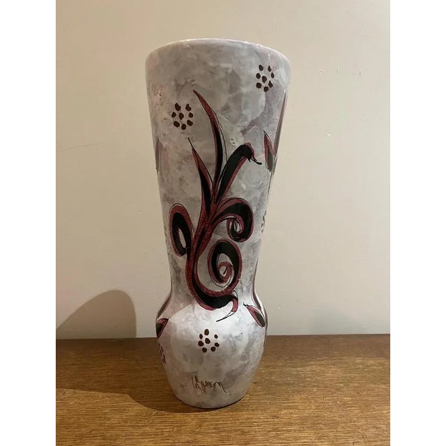 1960s Ceramic Vase by Le Brescon For Sale - Image 5 of 11