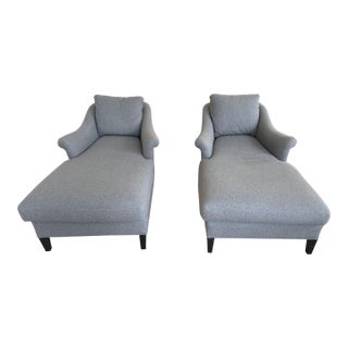 Pair of Chaise by Lee Industires For Sale