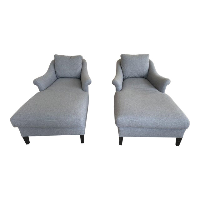 Pair of Chaise by Lee Industires For Sale