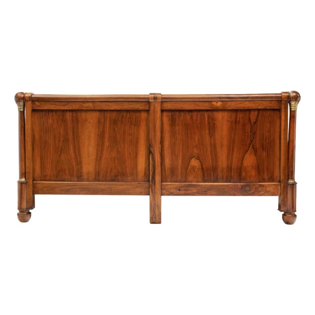 French Walnut Antique Headboard For Sale
