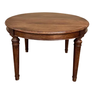 Antique French Louis XVI Walnut Dining Table ~ Game Table