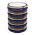 Dimensione" Side Table With Stainless Steel and Bronze For Sale - Image 4 of 7