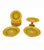 From an estate in Chicago, this incredible richly glazed 19th century English Majolica Basketweave Dessert Service by...