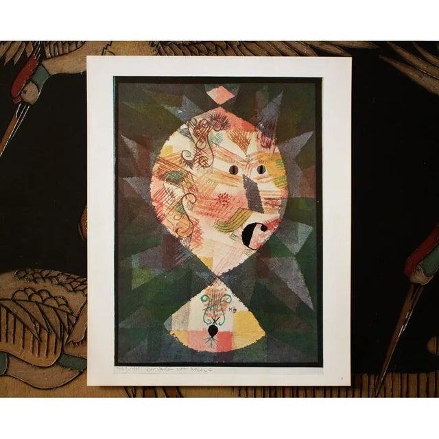 Abstract 1940s After Paul Klee "The Order of the High C", First Edition Swiss Lithograph For Sale - Image 3 of 6