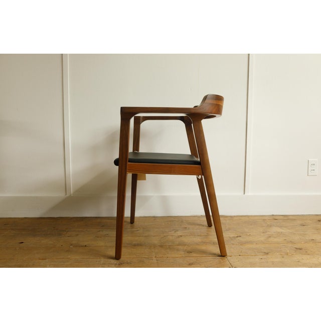 Mid-Century Modern Set of 4 Nuevo Caitlan Dining Chairs For Sale - Image 3 of 5