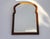 Antique Arched Wooden Wall Mirror with Beveled Glass, 1890s For Sale - Image 6 of 9
