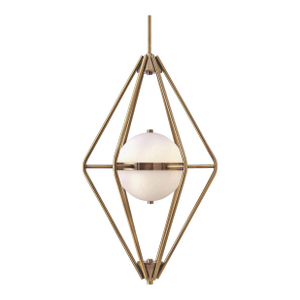 Large Brass Spectra Pendant Light
