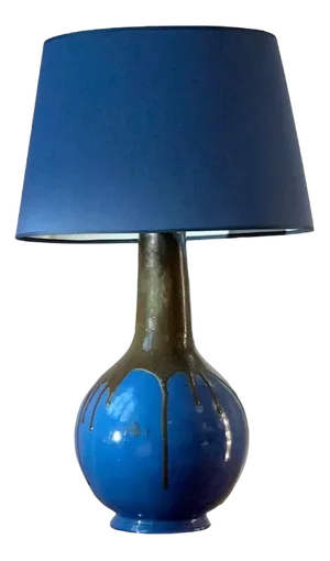 French Ceramic Table Lamp, 1960s