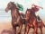 Figurative De Voe Signed Impressionist Equestrian Horse Jockeys Oil on Canvas For Sale - Image 3 of 8