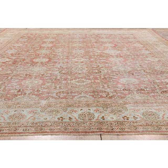 Late 19th Century Persian Mahal Rug, 09'05 X 12'04 For Sale - Image 9 of 10