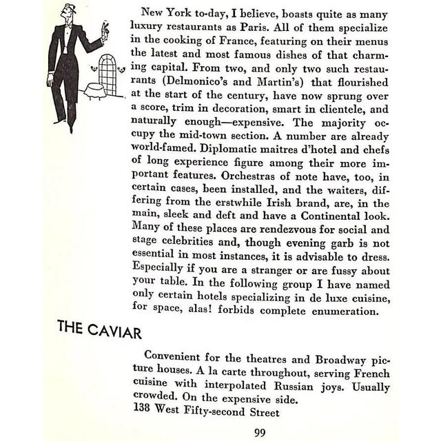 "Night Life: Vanity Fair's Intimate Guide to New York After Dark" 1931 Shaw, Charles G. For Sale - Image 9 of 11