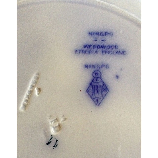 Late 19th Century 19th C Wedgwood Flow Blue Plates - Pair For Sale - Image 5 of 6