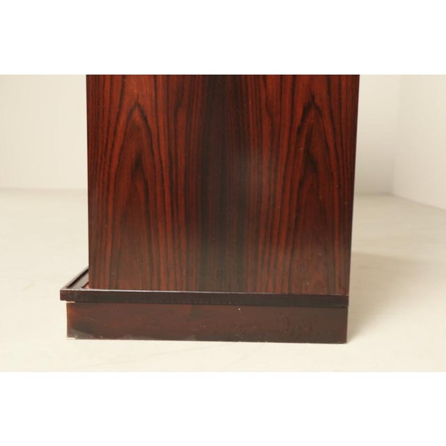 Brown Cabinet by Fazioli and Parisi for Mim Roma, 1970s For Sale - Image 8 of 11