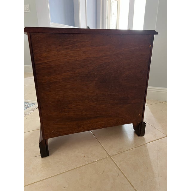 Vintage Bachelor Chest Nightstand End Table 4 Chest of Drawers For Sale In West Palm - Image 6 of 9