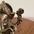 Vintage Handcrafted Solid Brass Hindu God Lord Ganesha Statue Sitting on the Lotus For Sale In Chicago - Image 6 of 12