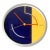 Plastic Wall Clock from Philips, 1980s For Sale - Image 7 of 7