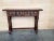 Early 20th Century Spanish Carved Console Table with Fluted Legs For Sale - Image 16 of 18