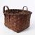 Farmhouse Antique Splint Basket For Sale - Image 3 of 7