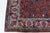 Red One-of-a-Kind Antique Persian Tehran Botanic Red, Blue Handmade Wool Rug For Sale - Image 8 of 9