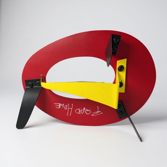 Red 1959 Brad Howe Sculpture Signed For Sale - Image 8 of 12