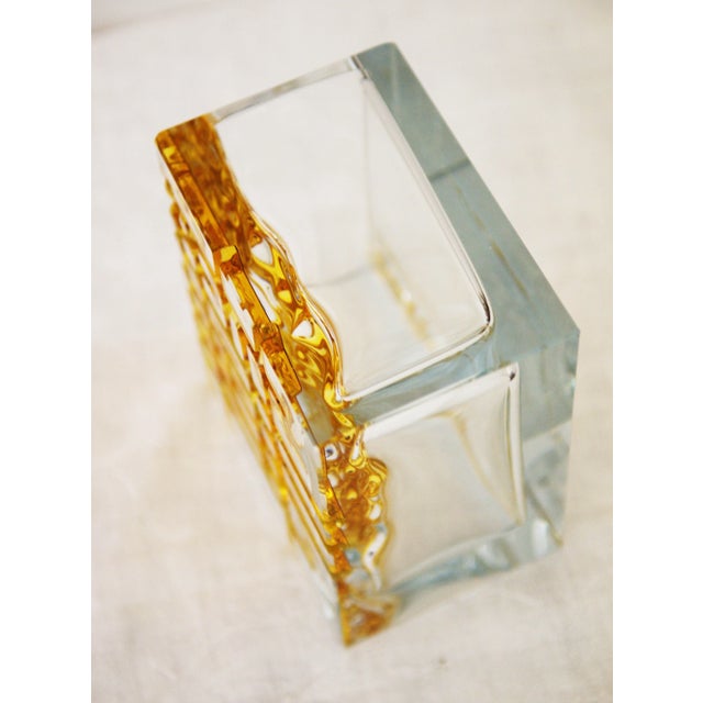 Mid-Century Modern Czech Bohemian Crystal Vase by Jiri Brabec, 1950s For Sale - Image 3 of 6