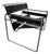 Mid-Century Modern Wassily Chair by Marcel Breuer for Knoll International, 1980 For Sale