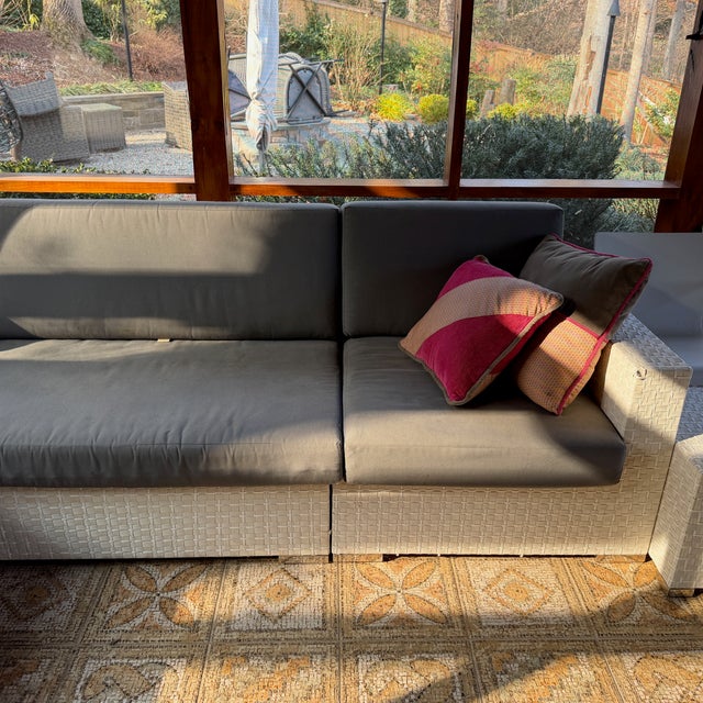 Textile Janus Et Cie Sectional For Sale - Image 7 of 15