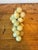 Wood Vintage Alabaster Grape Cluster For Sale - Image 7 of 9