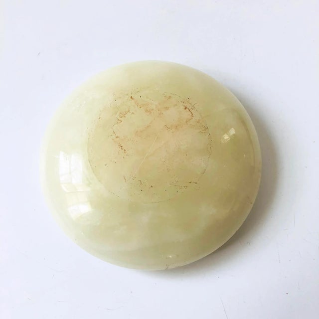 Contemporary Onyx Disk Votive Candle Holder For Sale - Image 3 of 5