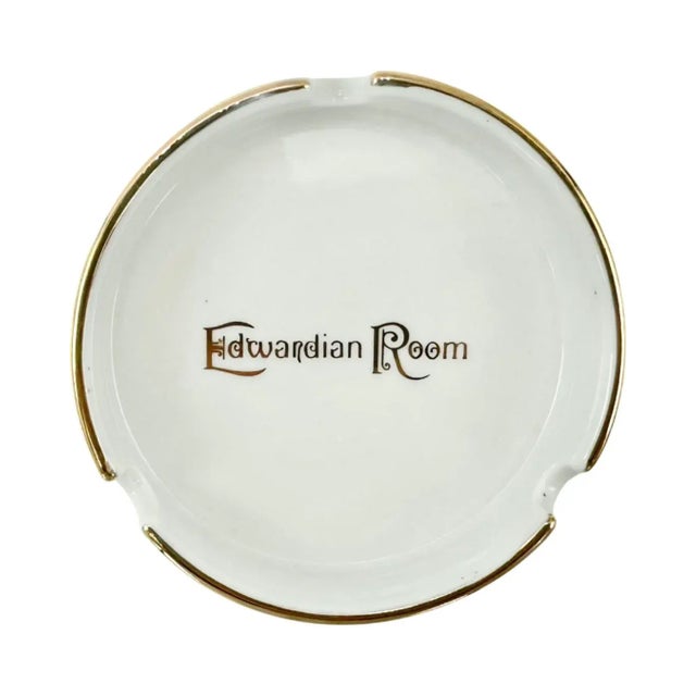 Vintage Edwardian Room Plaza Hotel Nyc Ashtray New York For Sale - Image 12 of 12