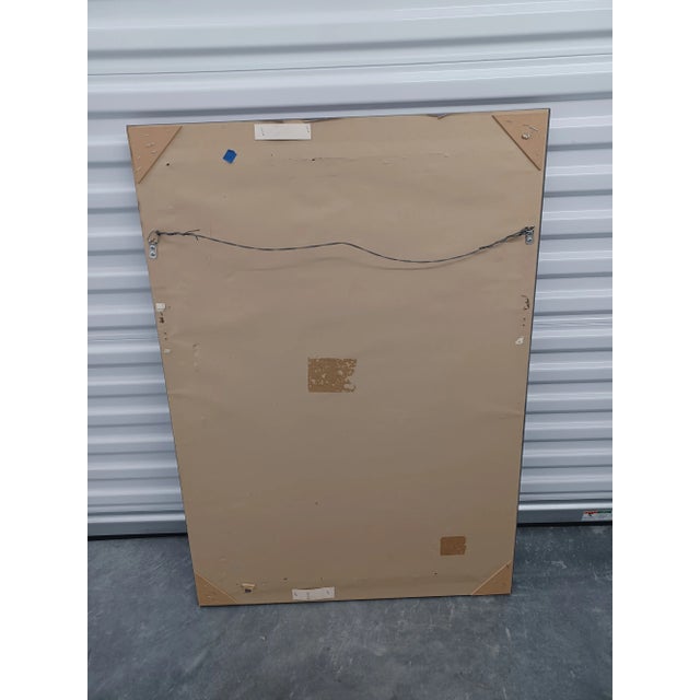 Vintage Beveled Mirror For Sale - Image 4 of 6