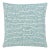Scalamandre 22" x 22" Troya Beach Outdoor Pillow in Turquoise For Sale
