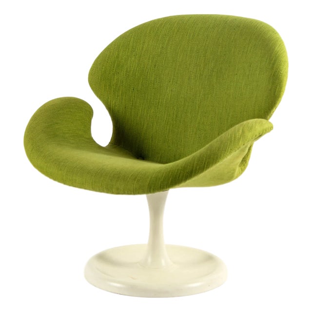 1960s Aage Egeriis 'Orchidee' Swivel Armchair Vintage Danish Mid Century Modern For Sale