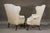 Mid 20th Century Pair of Vintage Wingback Armchairs - 2 Pieces For Sale - Image 4 of 10