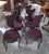 Vintage Wrought Iron Chairs, 1980s, Set of 6, in Good conditions. Designed 1980 to 1989