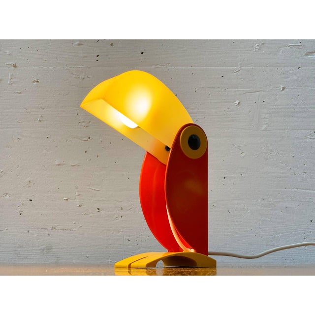 1970s Toucan Table Lamp by Timer for Sormani, Italy, 1970s For Sale - Image 5 of 18