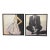 Anna Kincaide for Z Gallerie Framed Fashion Portrait Art, Set of Two For Sale