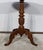 Small Oak and Walnut Pedestal Side Table For Sale - Image 6 of 14