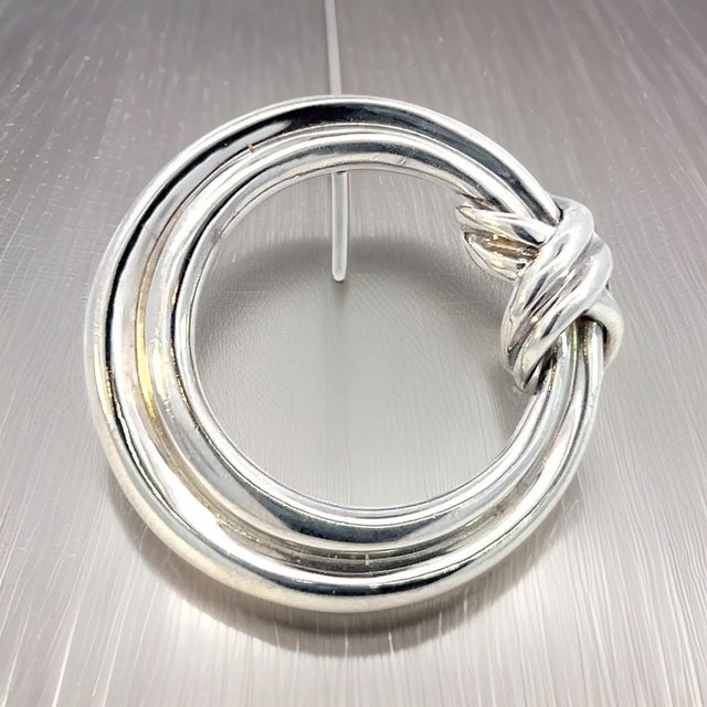 Authentic Tiffany & Co Estate Signature "X" Brooch Pin Sterling Silver TIF559 DETAILS Style: Signature "X" Weight: 7.75...