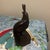 Vintage Hand Carved Ironwood Quail Figurine Mid Century Modern Desert Bird Art Statue For Sale - Image 4 of 4
