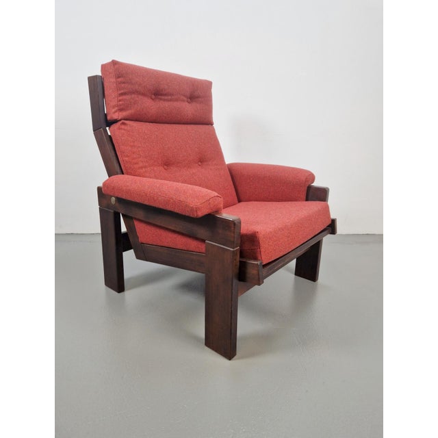 Brutalist Armchair by Martin Visser for 't Spectrum, 1960 For Sale - Image 15 of 15