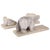 Plastic Vintage Animal Figurines Art in Marble Inuit, Canada, 1980s. Set of 3 For Sale - Image 7 of 18