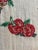 Textile Vintage 1950s Linen Tea Towels: Embroidered Fruit Baskets, Red Trim - a Pair For Sale - Image 7 of 9